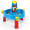 DOLU Kids 3-in-1 Sand & Water Pit with Drawing Table Outdoor Toys Garden Multi function Play Station Desk Colouring - Blue