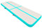 vidaXL Gymnastikmatte Aufblasbar mit Pumpe Turnmatte Tumbling Matte Training Fitnessmatte Yogamatte Trainingsmatte 500x100x15cm PVC Grün