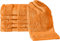 REDBEST Gästetuch 6er-Pack Chicago orange Größe 30x50 cm - saugstark, strapazierfähig, ideal für Reisen, Sport (weitere Farben)