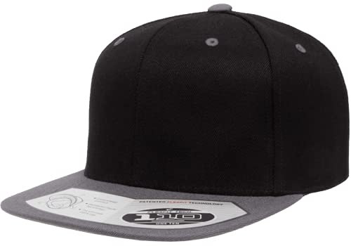Flexfit Herren 110 Classic Snapback - Schwarz - Einheitsgröße