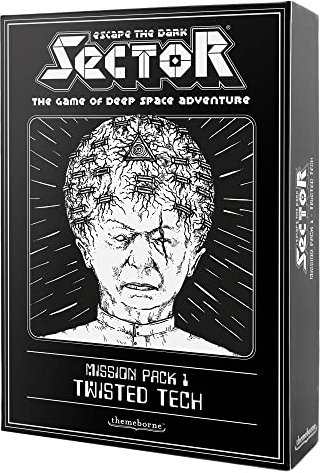 Themeborne | Mission Pack 1: Twisted Tech: Escape The Dark Sector: Exp. | Brettspiel | Alter 14+ | 1–4 Spieler | 45 Minuten Spielzeit, Mehrfarbig (THETBL121)