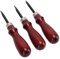 Cuque Leather Discs, Leather Chamfering Cutting Sanding Sandalwood Handle Steel Material Easy Trimming for DIY Leather for Crafts