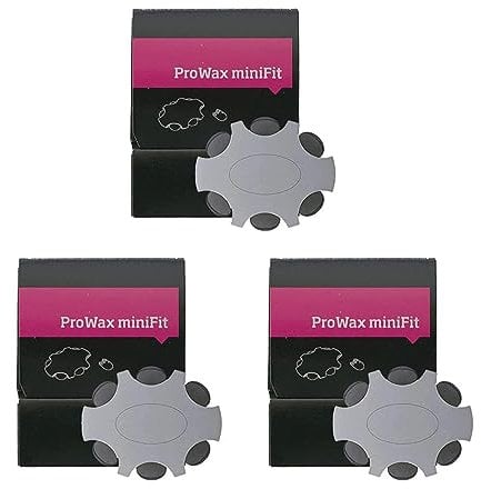 POFET Hearing Aid Wax Guard Filters Cleaning Kit Accessory For Oticon ProWax MiniFit Replacement Clear Cleaning kit Accessory （3 Set）