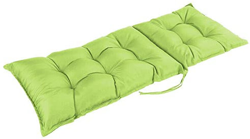 DACUDA Stuhlkissen für Outdoor-Liegestuhl, wasserdicht, für Garten, Terrasse, Sonnenliege, Liegestuhl, Liegekissen, Gartenbank, Schaukel, Sitzkissen (Apfelgrün)