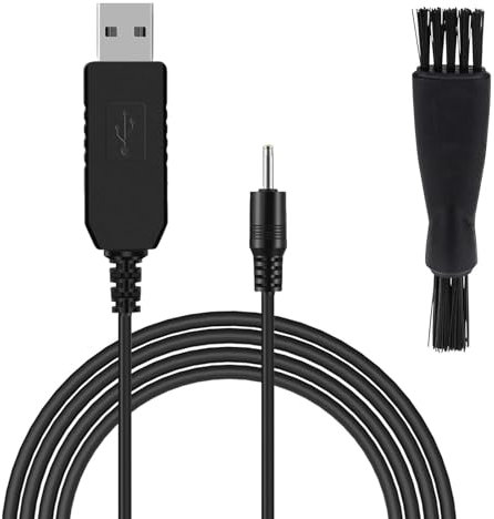 FEXPDL Charger for Braun MGK3321 Trimmer,5V USB Charging Cable Replacement Charger Cord for Braun 6-in-1 All-In-One Trimmer MGK3321,MGK3335,MGK3020,MGK3021,BT3000, BT3020,BT3021