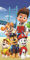 Jerry Fabrics Kinder Handtuch, Strandtuch, Badetuch, Paw Patrol Rubble Chase Marshall Skye Ryder, 70 x 140 cm, 100% Baumwolle