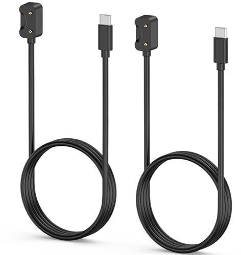 BLIKEJIN 2-Pack Charging Cable for Galaxy Fit3 Watch Replacement Charger (Type-C)