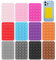 Regerly Ventosa Per Telefono Per Tutti I Modelli, 12 Pezzi Silicone Supporto Smartphone Da Auto Rotonda Multiuso (Rettangolare)