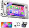 7 Zoll Android 12 Autoradio Für Ford Focus S-Max Mondeo Galaxy C-Max Kuga Wireless Carplay Android Auto Unterstützung WiFi GPS SWC + Rückfahrkamera&Mic