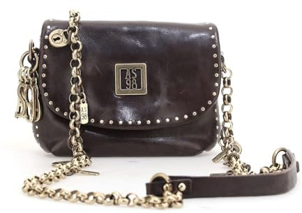 A.S.98 FANNY BORSA in Damenleder FONDENTE Taglia unica