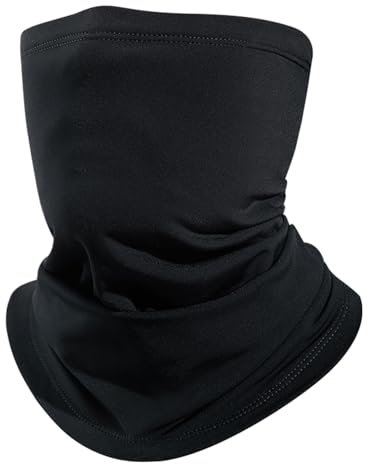 Winter Loop Schal Schlauchschal Multifunktionstuch Herren & Damen, Winddicht Fleece Nackenwärmer Ski Schal Atmungsaktiv, Halstuch für Skifahren, Joggen, Radfahren, Snowboarden