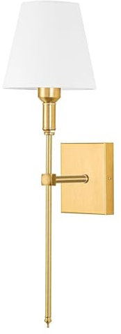 Toowell Wandlampe Ohne Stromanschluss Aufladbare Wandleuchte mit Batterie Kabellos Wandleuchte Batteriebetrieben mit Fernbedienung Dimmbare,1 Stück