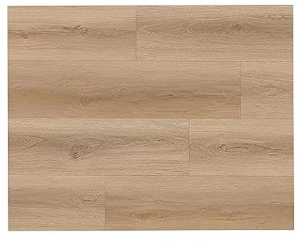 Klick Vinylboden Dekor Eiche MT409-1830x229x7 mm starker Vinylboden mit Klicksystem - 100% Wasserfester Innenraum Klick Vinyl - Click Vinylboden mit Kork Trittschalldämmung (Pack of 2)