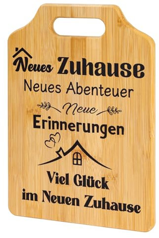 Einzugsgeschenke, Geschenkideen zum Einzug, Schneidebrett Geschenke, Einzugsgeschenke Haus, Neues Haus Geschenk, 30.5 * 21.5 CM