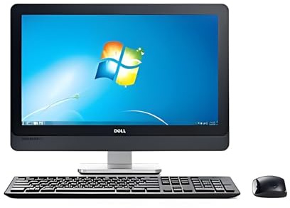 Dell Optiplex 9010 All in One Desktop Computer PC, Mit 21.5-Zoll-Monitor, Intel Core i3-3220, 8GB RAM, 256GB SSD, US QWERTY Tastatur, WiFi, Bluetooth, Windows 11 Pro (Generalüberholt)