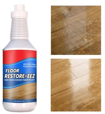 Floor Restore Eez,Floor Restore Solution,Flooring Renewal Agent,Ultimate Floors Restorer & Polisher,Engineered Wood Floors Restorer,Flooring Protection Agent,For Shine Wood, Laminate, Vinyl (1 Pcs)