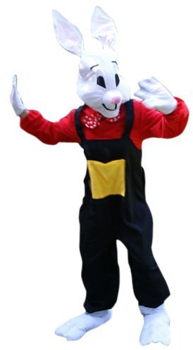 Hasen-Kostüm, Su22 Gr. L-XL, Hase Karnevalskostüm für Männer und Frauen, Hasen-Kostüme für Fasching Karneval, als Karnevals- Fasnachts-Kostüm, Tier-Kostüme Faschings-Kostüme Erwachsene