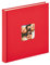 walther design Fotoalbum rot 33 x 34 cm Selbstklebealbummit Cover-Ausstanzung, Fun SK-110-R