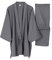 Fancy Pumpkin Männer japanischen Stil Roben dünne Kimono Pyjamas Anzug Meditation Set-Grey-Größe XL