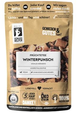 Bremer Gewürzhandel Winterpunsch-Mischung, lose, winterlicher Teezauber, ideal für entspannte Abende und als Geschenk, 5 x 100g
