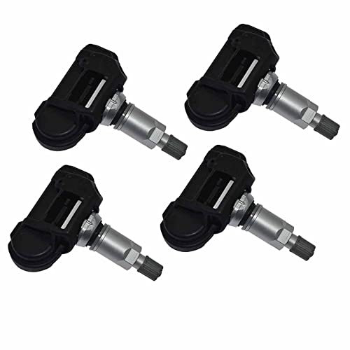 Flyself 4 Stück Reifendrucksensor 0009050030 670002790 A0009050030 433 MHz TPMS Reifendruckkontrollsystem Ersatz passend für Mercedes-Benz A/B/E/G/S-Klasse (4)