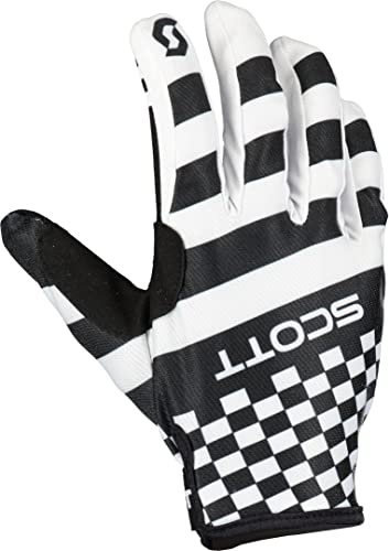Scott 350 Prospect Evo MX Motocross/DH Fahrrad Handschuhe schwarz/weiß 2023: Größe: XL (11)