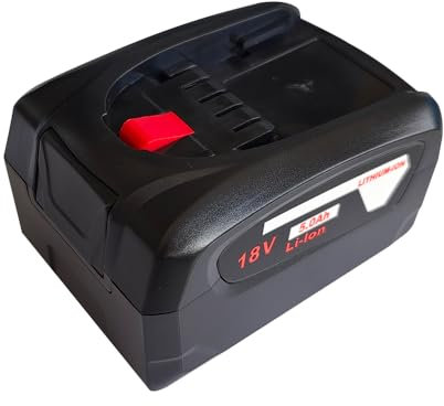 aunstarwei 18V 5.0Ah Replacement Battery for Bosch Battery 18V PBA PSB PSR, Compatible with all Bosch 18V System, Fit for Bosch Charger AL 1830 CV, AL1810 CV, AL 1880 CV, AL1815 CV