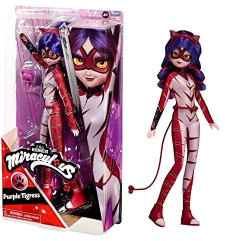Miraculous: Marienkäfer und Schwarze Katze Purple Tigress