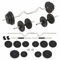 Langhantel- und Kurzhantelset 30 kg, XIAOGUANG Hanteln Set, Kurzhanteln, Dumbbells, Hantelset, Kraftraining, Strength Training Equipment, Gewichte Set