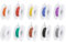 sourcing map 30 Gauge Silicone Wire 30AWG Electrical Wire Stranded Wire Flexible Tinned Copper Wire High Temp Hookup Wire Spool 10 Color 15m/49.2ft for Car Model Electric Appliances 10pcs