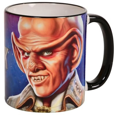 Elbenwald Star Trek Tasse mit Quark Motiv Rundumdruck Keramik 320 ml mehrfarbig
