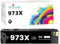 Q-image 973X Druckerpatronen Kompatible für HP 973X HP 973 Tintenpatronen für HP Pagewide Pro 477dw P57750dw P55250dw 452dw 477dwt 552dw 577dw 577z 477dn 452dwt (Schwarz)