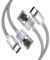 BASESAILOR Cavo USB C 0.3M/2P,Nylon Cavi Ricarica Rapida Tipo C per New Kindle Fire HD 10 9 8 11a Generazione,iPhone 15 Plus Pro Max,Samsung Galaxy Z Flip Fold A54,S24,Moto G8 G9 Play,iPad Pro Air 5
