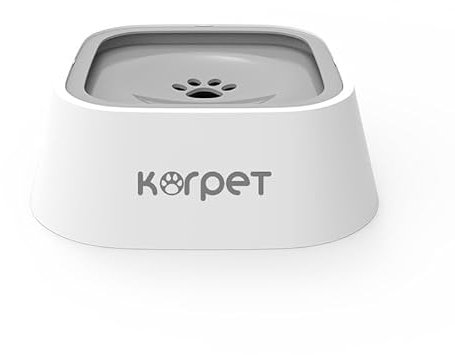 Gamelle pour Chiens Gamelle pour Animaux de Compagnie Gamelle pour Voyage Anti débordement Anti éclaboussures Nettoyage Facile Eau Propre Stable Anti dérapante