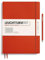 LEUCHTTURM1917 370270 Notizbuch Master Slim (A4+), Hardcover, 123 nummerierte Seiten, Fox Red, kariert