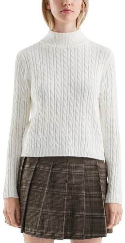QS Pullover mit Zopfmuster