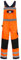 Generisch CraftGear® Salopette da lavoro da uomo con bretelle riflettenti, Colore: arancione., 62