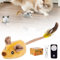 kailisi Elektrische Spielmaus für Katzen, 2025 Neu Mäuse Katzenspielzeug Ferngesteuert, Interaktives Spielzeug Maus mit LED-Licht Realistischen Geräuschen USB-Aufladung für Katzen (Gelb,1Pcs)