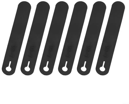 6 fascette in gomma per motocicli per cablaggio sicuro in moto e altro