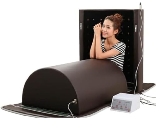 Dôme de sauna infrarouge portable avec 1200 W de puissance, pierres de jade et photothérapie photonique pour la détox, la relaxation et le traitement anti-âge