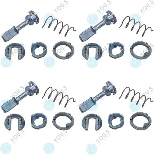 YOU.S Original 1U0837167 Türschloss Schließzylinder Vorne Links (4 Sets)