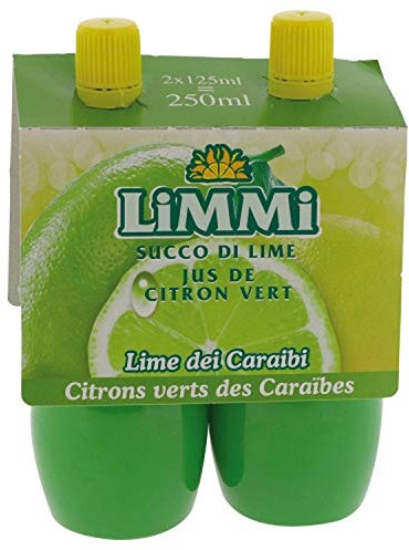 Jugo de lima exprimido - Limmi - 2 viales de 125 ml