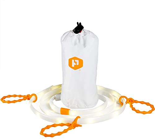Zooma Camping LED Strip 1.5m, USB Led Streifen, Tragbar LED Band für die Beleuchtung von Haus, Party, Küche (Warm)
