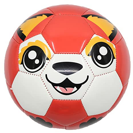 SQUAD Kinder Fußball Größe 3 Niedliches Tier Fußballspielzeug Drinnen Draußen Trainingsfußball geeignet für 2-8 Jahre alte Kinder Jungen Mädchen