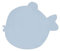 Tischset blau aus Silikon H0,2x47,5x40,3cm