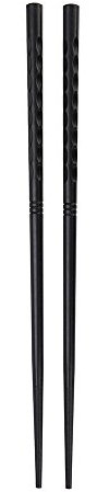 Générique Coppia di bacchette giapponesi per sushi bastoncini alimentari antiscivolo bacchette cinesi riutilizzabili bacchette cinesi stoviglie regalo utensili da cucina DQ