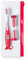 Set Trousse avec brosse à dents horloge de sable sablier enfants (rouge)