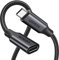 UGREEN Cable de Extensión USB C 3.2 Gen 2 10Gbps Vídeo 4K@60Hz, Alargador Tipo C Thunderbolt 3 Carga Rápida 100W, Compatible con Macbook, iPhone 16/15 Plus Pro MAX, Galaxy S24 Ultra. 1M Negro