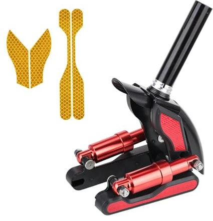 HLAQHL Assorbimento degli Urti Compatibile con Xiaomi M365 PRO 1s Scooter Elettrico Monopattino Ruota da 8,5 Pollici Sospensione pneumatica di smorzamento dell'Aria