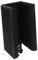 Mikinona Microphone Wind Screen Microphone Acoustic Shield Microphone Isolation Shield Recording Microphone Shield Mic Stand with Shield Mic Reflector Shield Sound Absorber Black Alloy